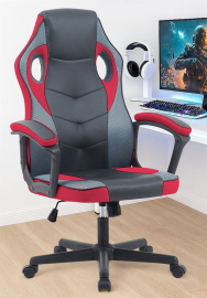 כסא גיימינג במכירה מוקדמת 21 ימי עסקים דגם Gamer צבע שחור אדום NewDealOfficial