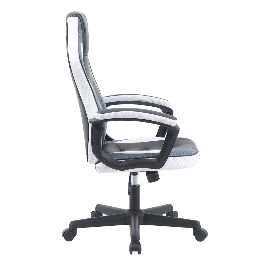 כסא גיימינג במכירה מוקדמת 21 ימי עסקים דגם Gamer צבע שחור לבן