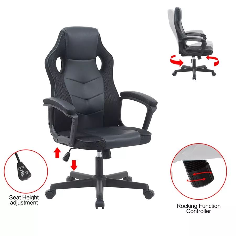 כסא גיימינג דגם Gamer בצבע לבחירה