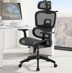 כסא מנהלים עם מושב HOLLOW וידיות 3D דגם TPX-18 NewDealOfficial