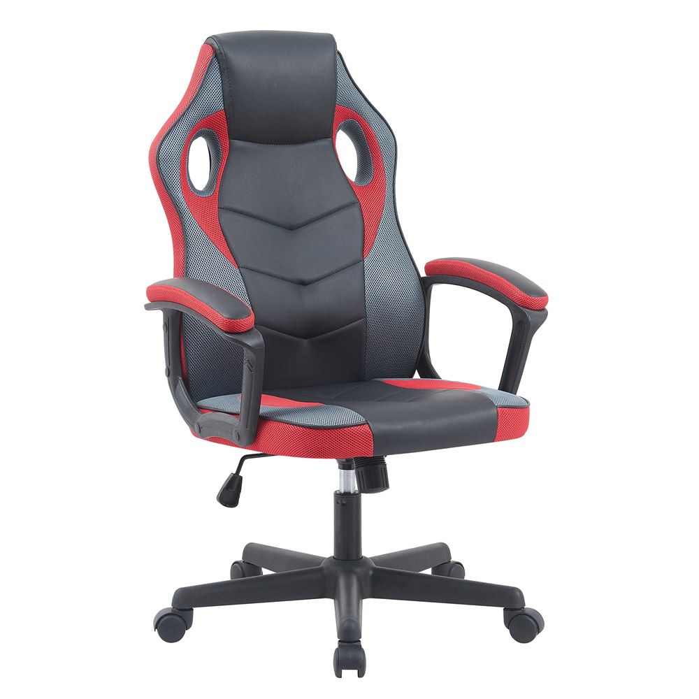כסא גיימינג במכירה מוקדמת 21 ימי עסקים דגם Gamer צבע שחור אדום