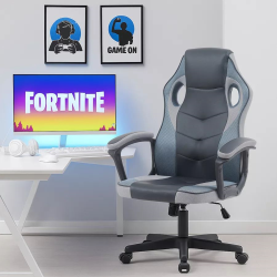 כסא גיימינג דגם Gamer צבע שחור אפור מתצוגה ועודפים NewDealOfficial