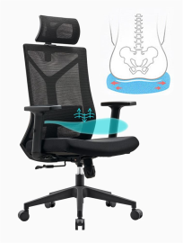 כסא מנהלים עם ידיות מתכווננות ומשענת ראש במכירה מוקדמת 21 ימי עסקים דגם XP-7 NewDealOfficial